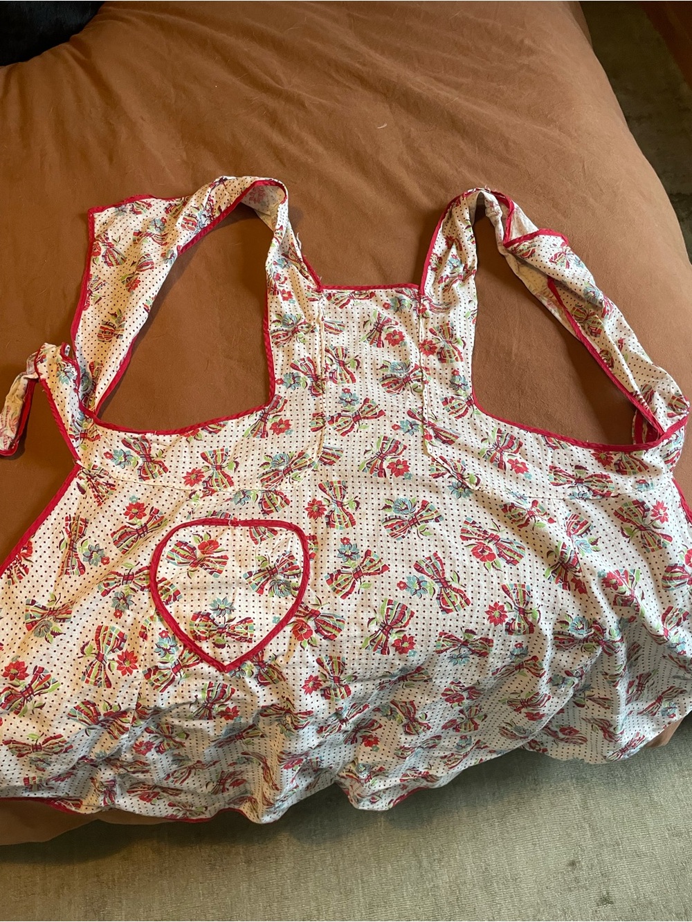 Vintage Feedsack Apron Lot
